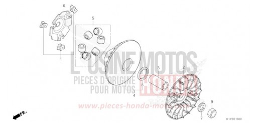 DRIVE FACE WW125SS de 2025